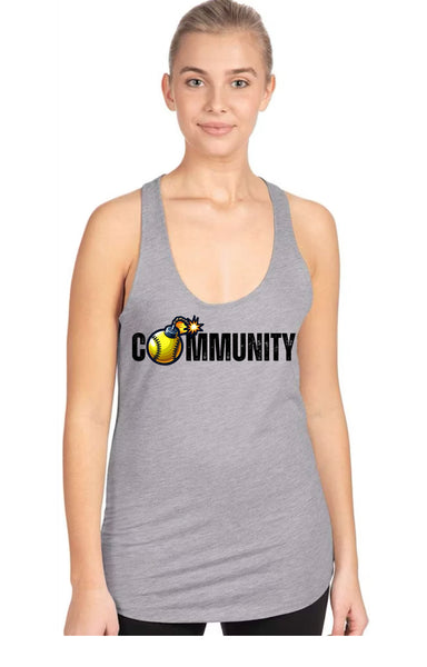 Community Fitted RacerBack Tank
