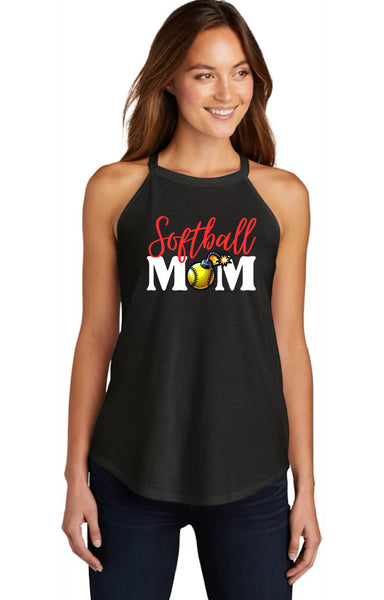 Softball Mom Rocker Tank