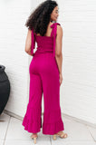 Almost Available Flared Jumpsuit