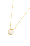 Center of the World Pearl Pendant Necklace