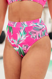 Barbados Tropical Print Swim Bottoms