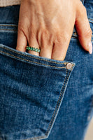 Green With Envy Ring