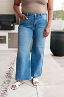 Hayes High Rise Wide Leg Crop Jeans