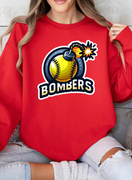 Bombers Large Logo Crew Sweatshirt