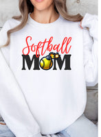 Softball Mom Crew Sweatshirt