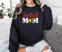 Softball Mom Crew Sweatshirt