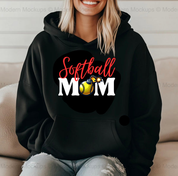 Softball Mom Hoodie