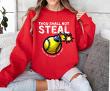 Thou Shall Not Steal Crew Sweatshirt