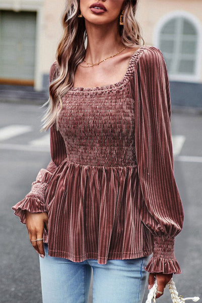 Dusty Rose Smoked top