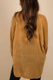 Old Gold Velvet Tunic