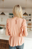 Sweet Confession Top In Blush