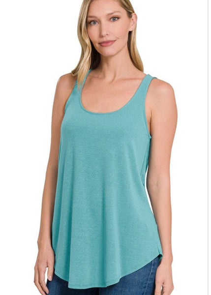 Luxe Tank - Teal