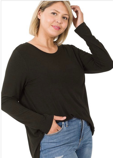 High low Long Sleeve