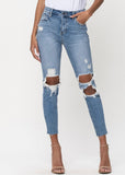 Cello - High Rise Mom Skinny