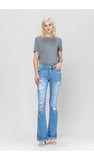 Vervet Midrise Distressed Flair